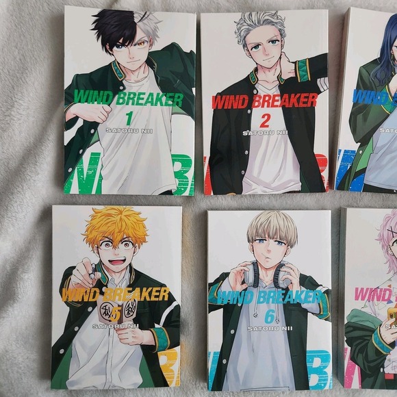 Wind Breaker Vol. 1-8 Manga Set English EXCELLENT CONDITION Paperback Books - Picture 3 of 11